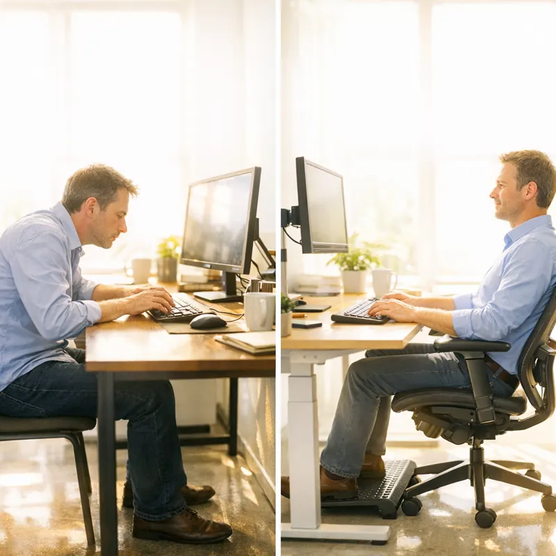Эргономика рабочего места: как не угробить здоровье за компьютером