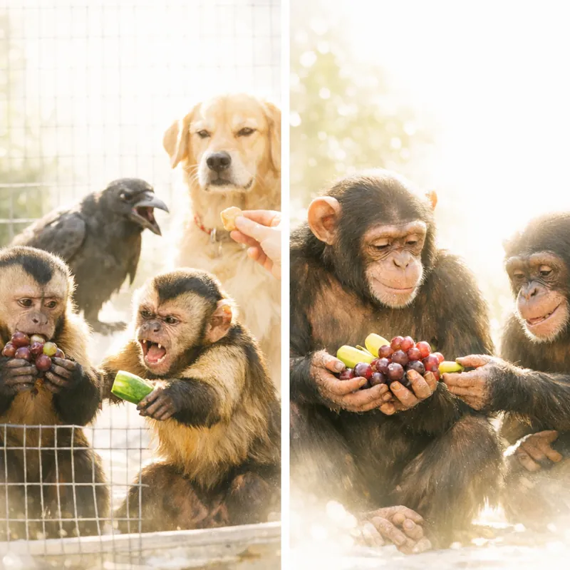 Эволюционные корни чувства справедливости и бунт обезьян против неравной оплаты