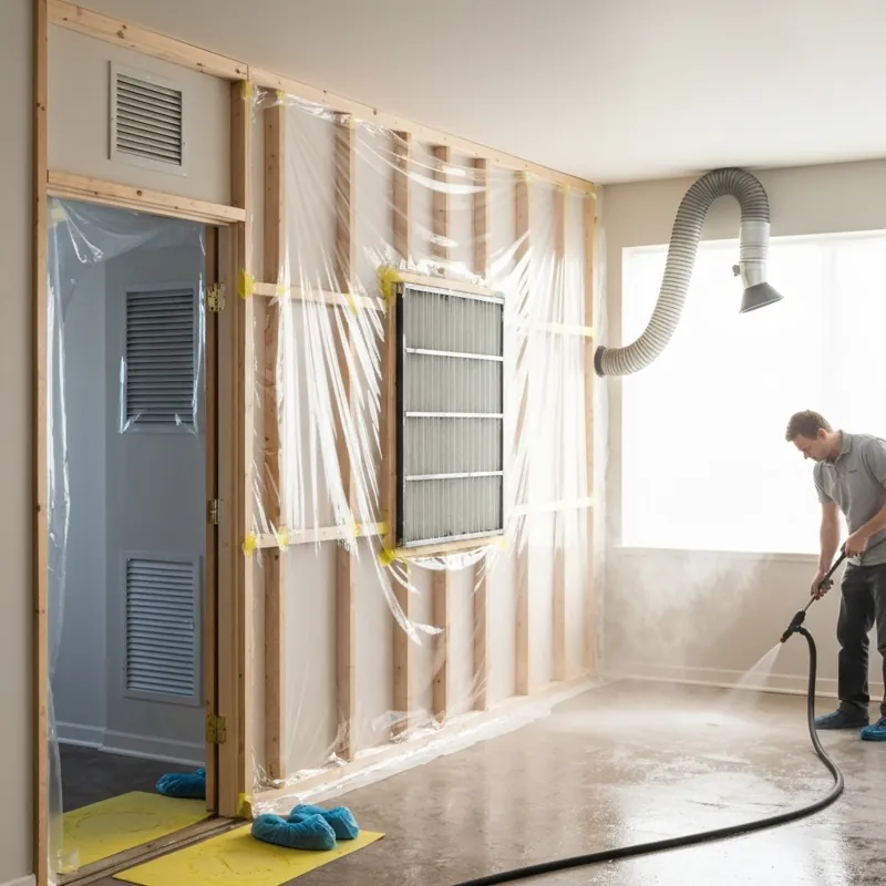 Герметичная чистота: управление пылью и инфекциями при помощи отрицательного давления