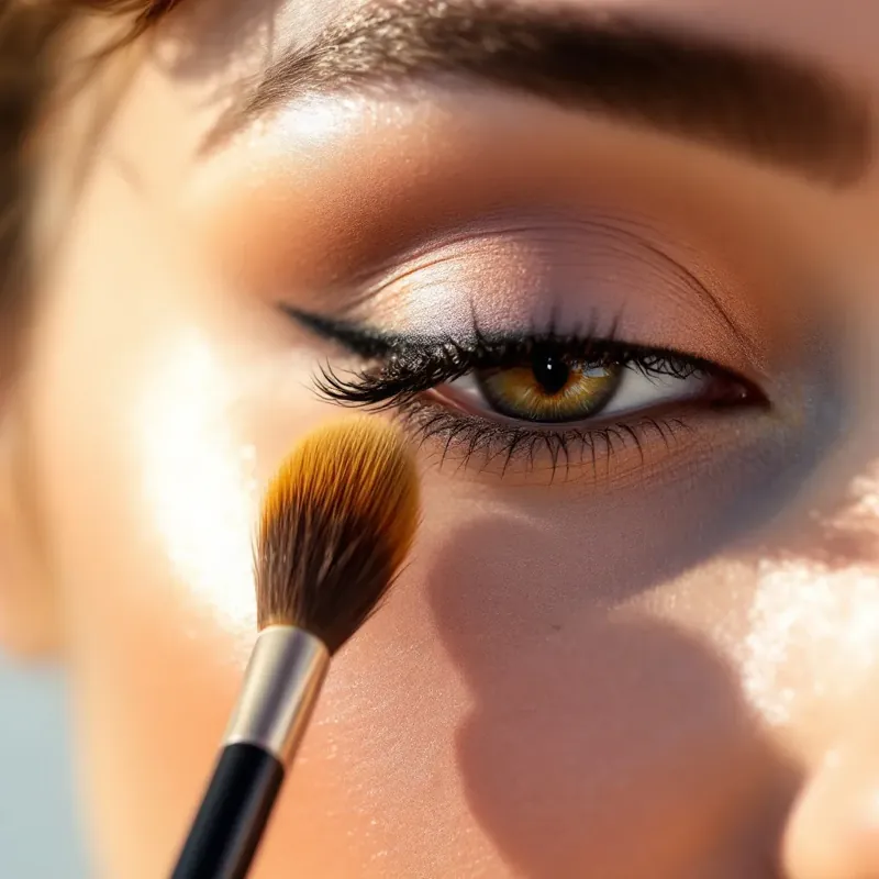 Типы и текстуры теней для век