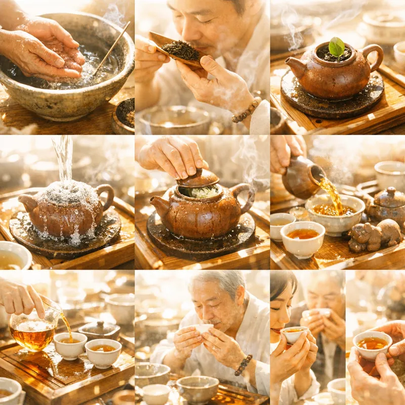 Гунфу ча или Китайская чайная церемония