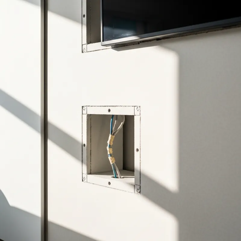 Идеальный монтаж ТВ: секреты скрытой и безопасной проводки