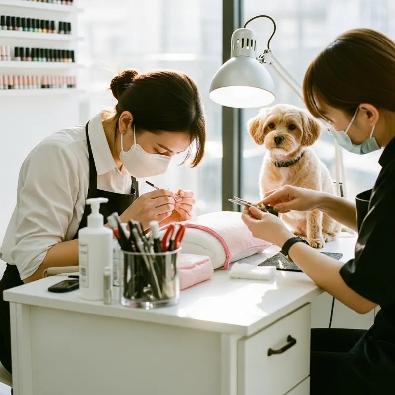 Идеальный срез: мастерство ухода за ногтями людей и животных