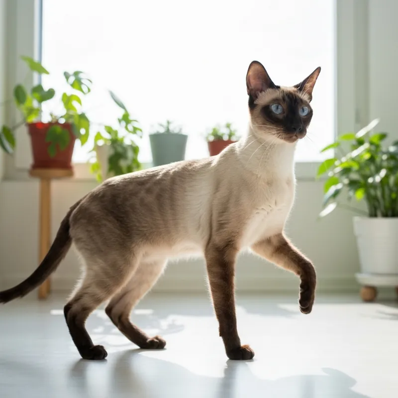 Идеальный вес сиамской кошки