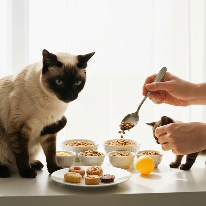 Идеальный вес сиамской кошки