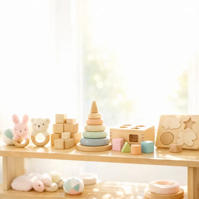 Игрушки для малышей: как выбрать развивающие наборы по возрасту