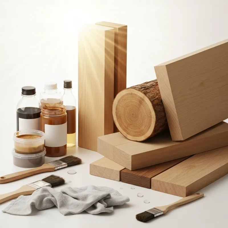 Искусство морения древесины