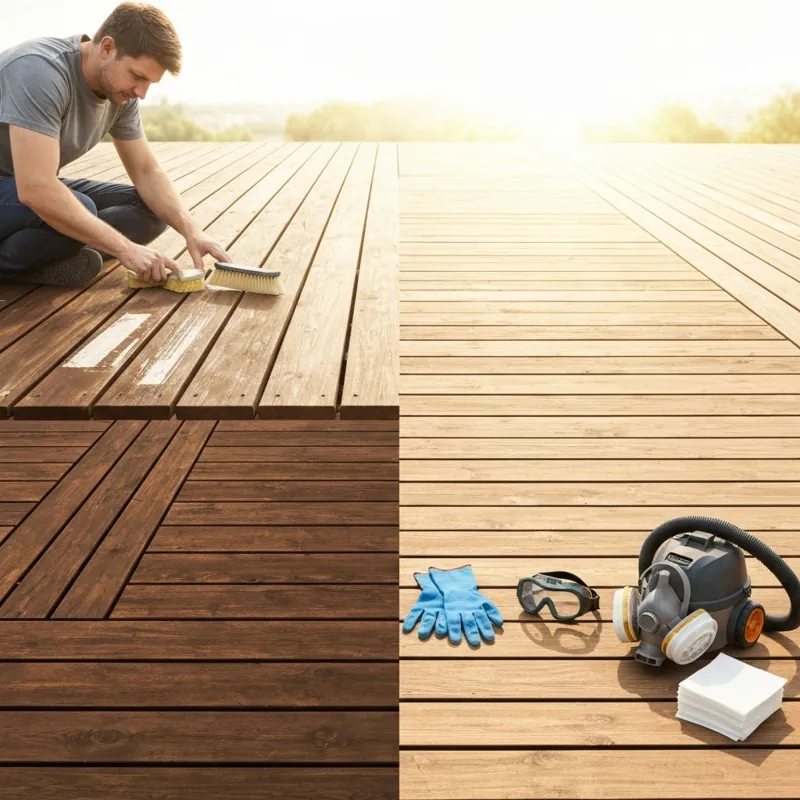 Искусство морения древесины