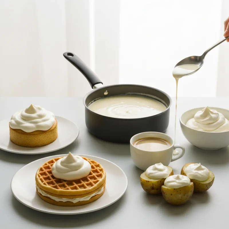 Взбитые сливки и сливочные кремы