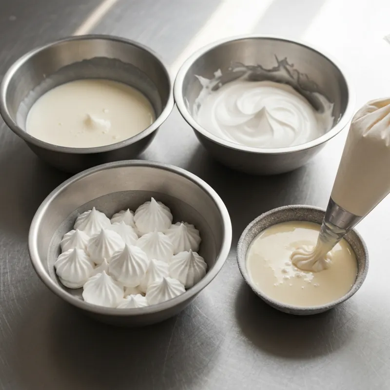 Взбитые сливки и сливочные кремы