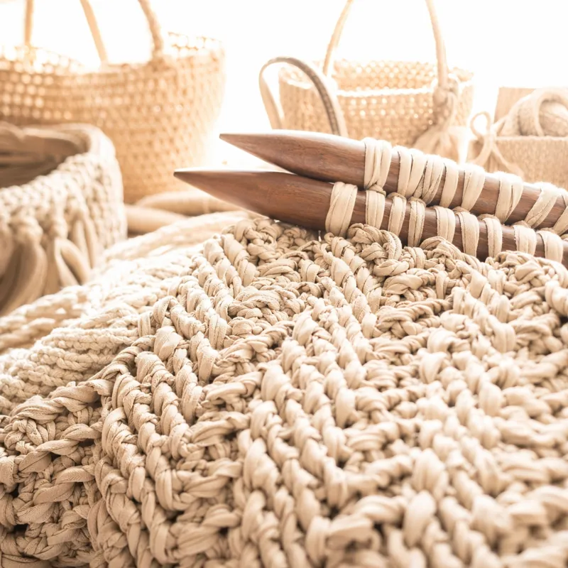 Вязание узора Ёлочка и создания эластичной кромки