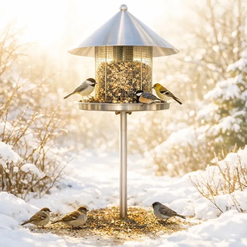 Как правильно кормить диких птиц и защитить их от хищников