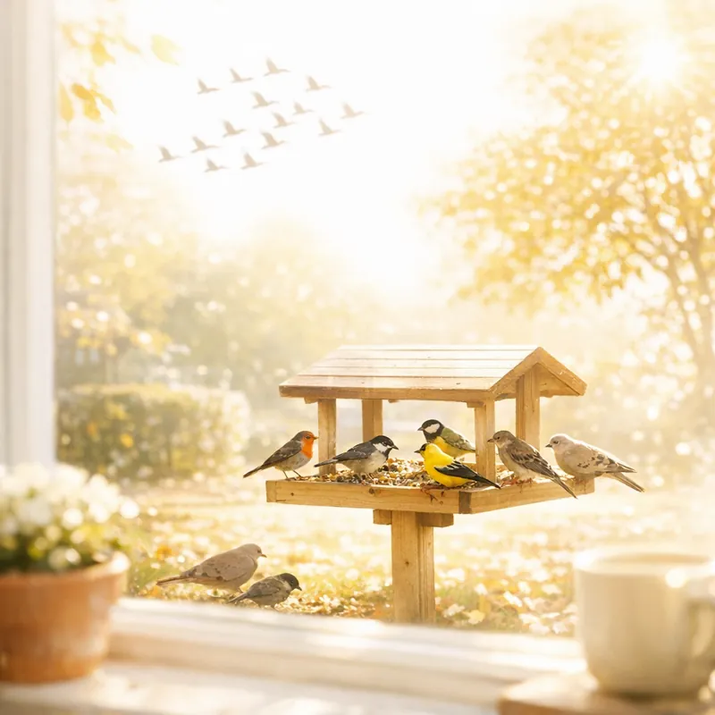 Как правильно кормить диких птиц и защитить их от хищников