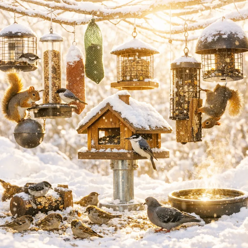 Как правильно кормить диких птиц и защитить их от хищников