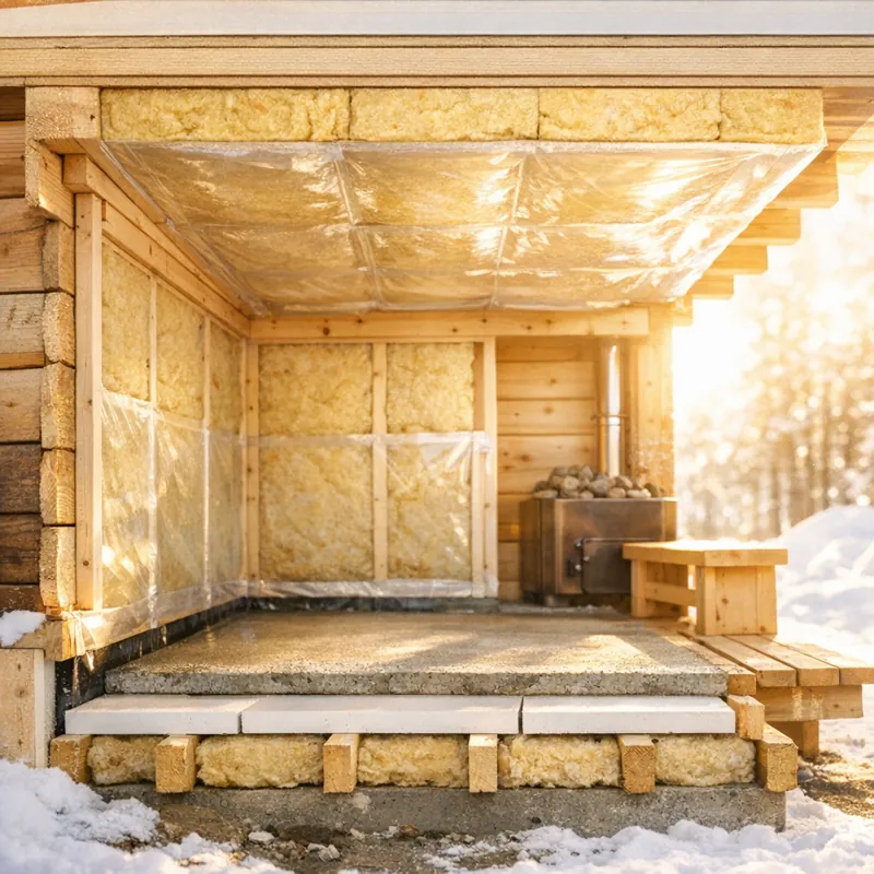 Как правильно утеплить баню или сауну: материалы, слои и типичные ошибки