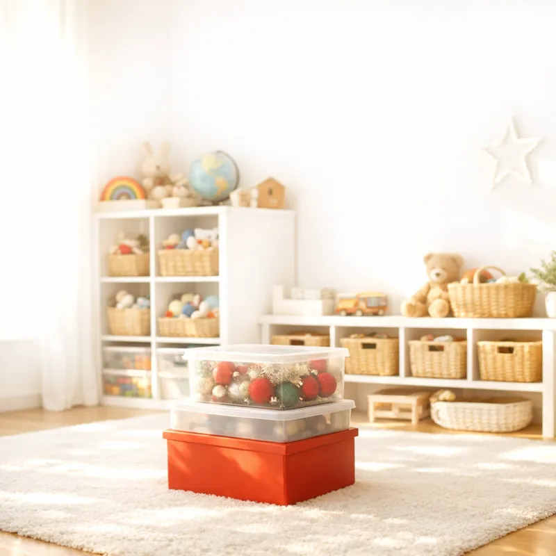 Как превратить детскую комнату из хаоса в островок порядка после новогодних праздников