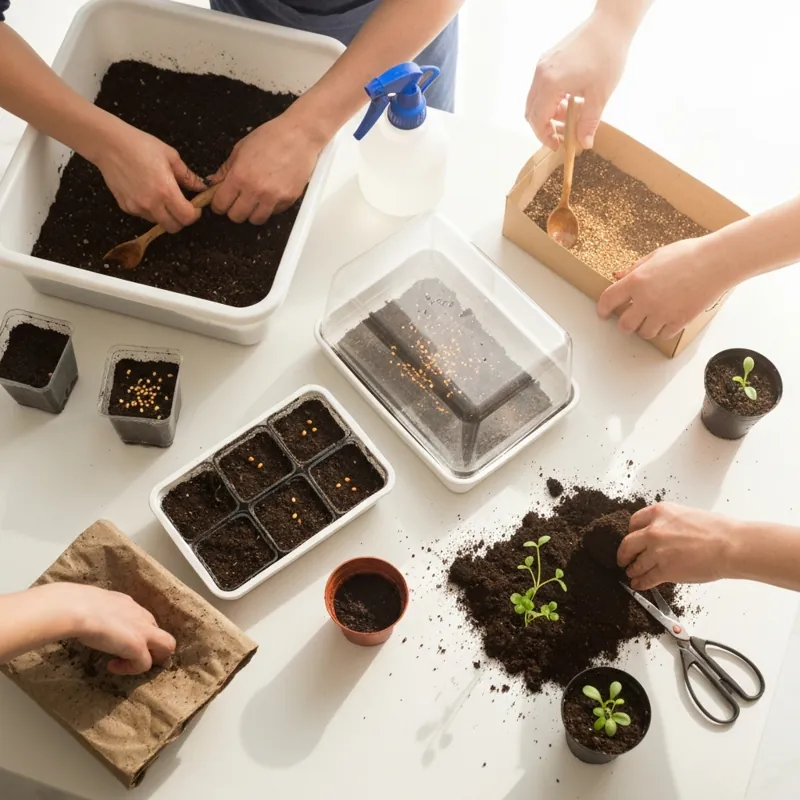 Крепкая рассада своими руками садовода