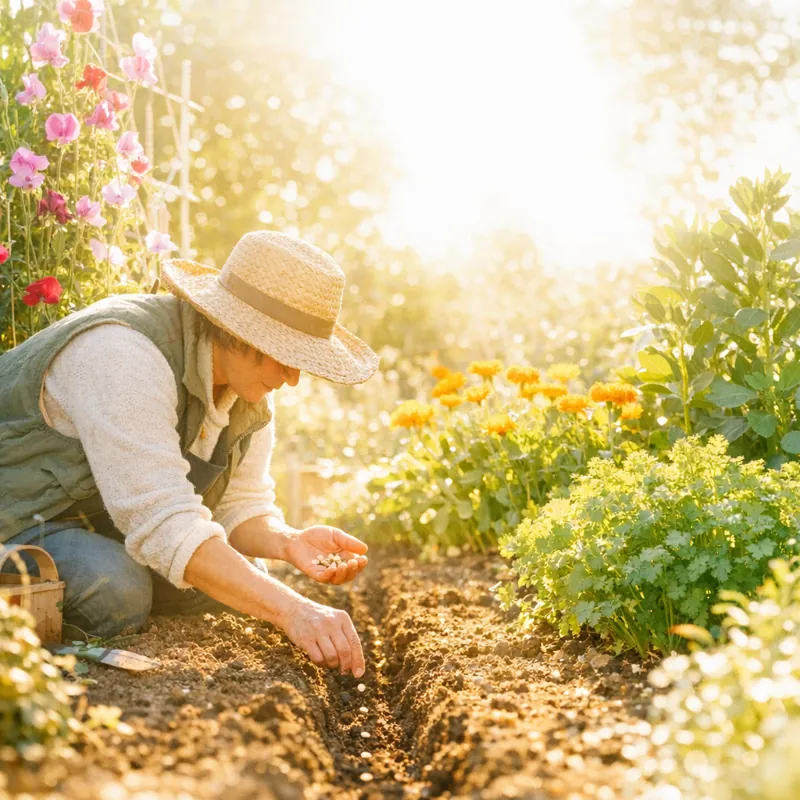 Теплые высокие грядки