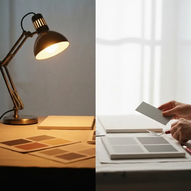 Неуловимый оттенок: как акрил обманывает зрение и как с этим бороться