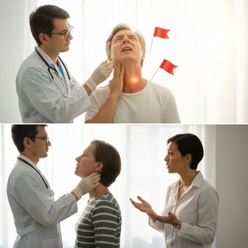 Как стресс и тревога сжимают горло