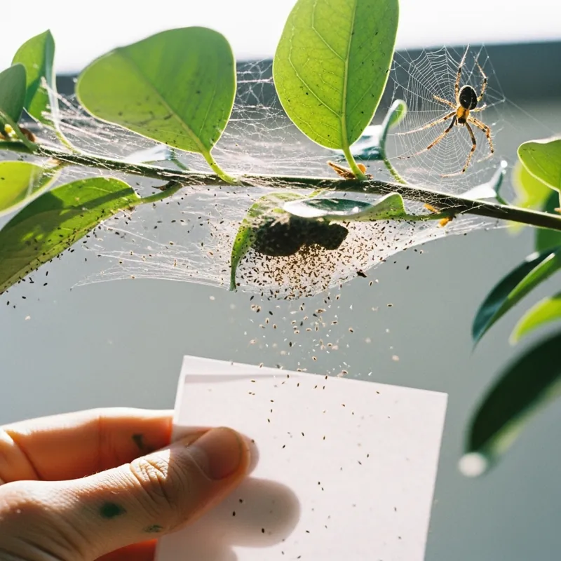 Как избавиться от паутинного клеща в мяте?