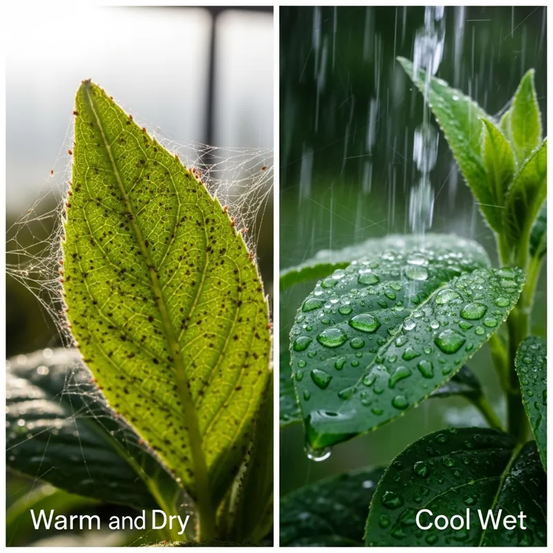 Как избавиться от паутинного клеща в мяте?