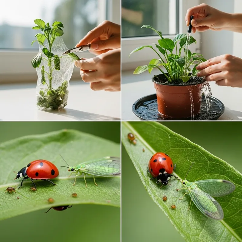 Как избавиться от паутинного клеща в мяте?