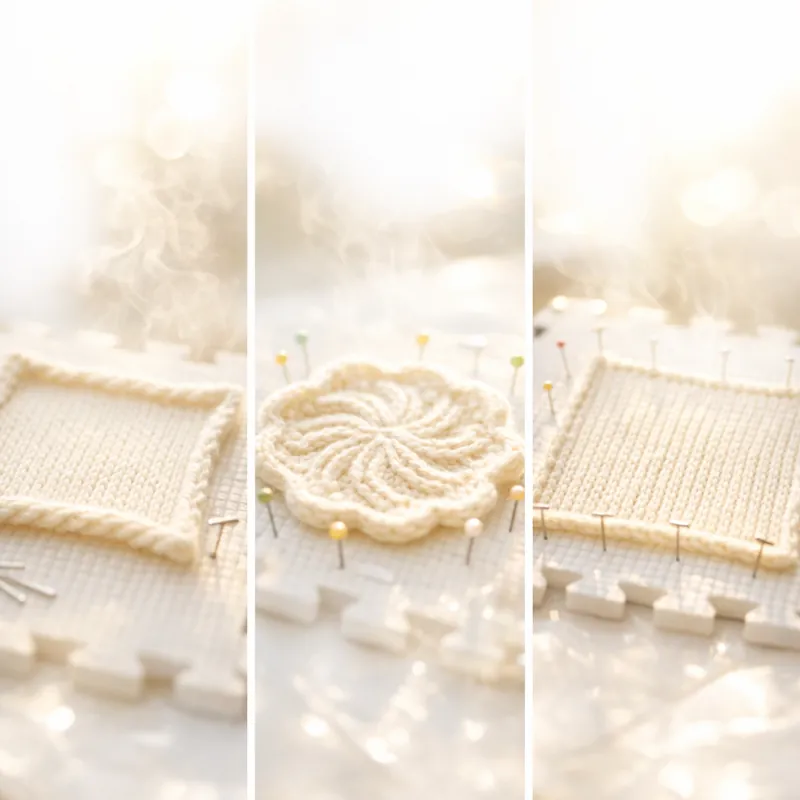 Почему вязаные вещи скручиваются и как с этим бороться