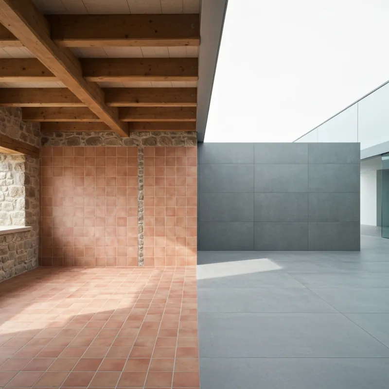 Преображение пространства плиткой: от рустики до модерна