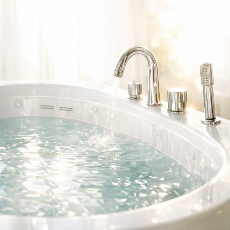 Простые способы увеличить глубину ванны с помощью специальных накладок и механических сливов