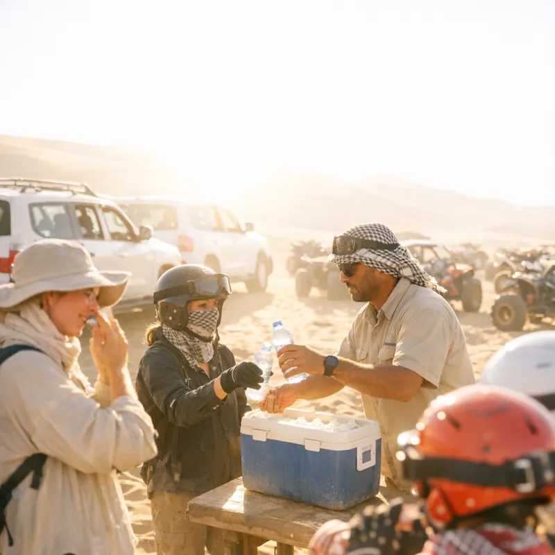 Пустынное сафари в Дубае: адреналин, красные дюны и суровые правила безопасности