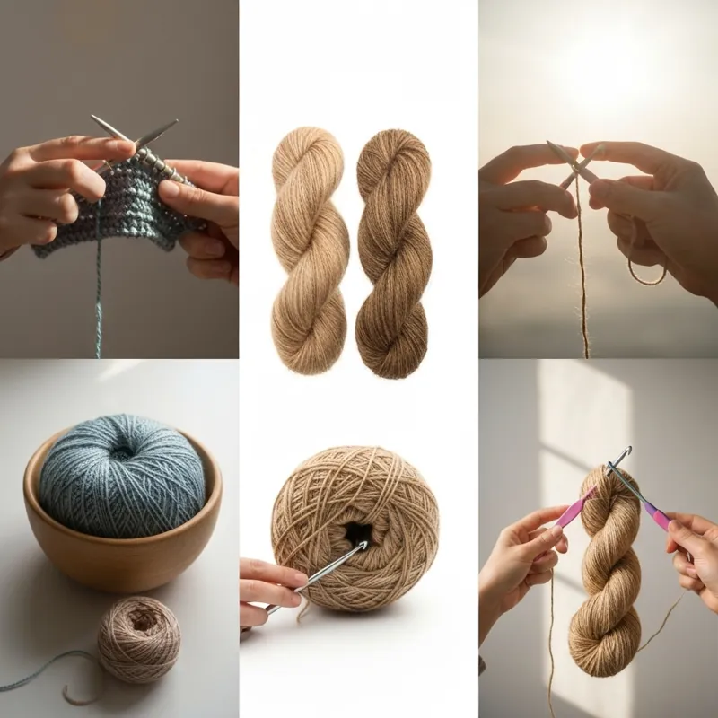 От крутки нити до выбора узора