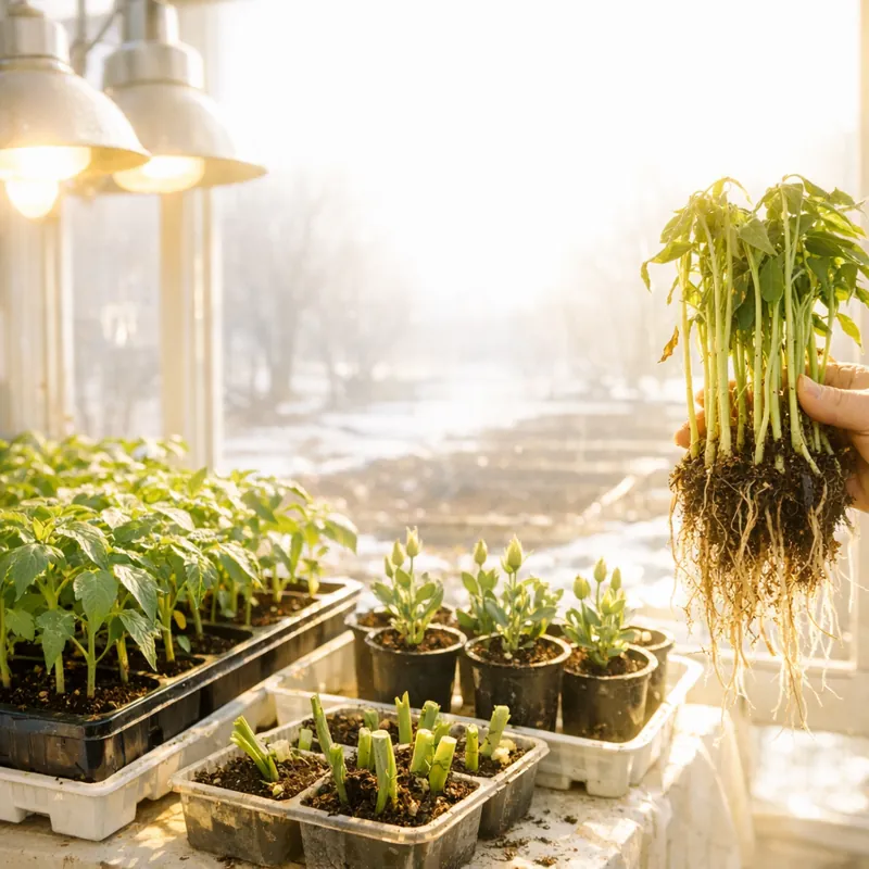 Секреты мощной рассады: от первого ростка до урожайной грядки