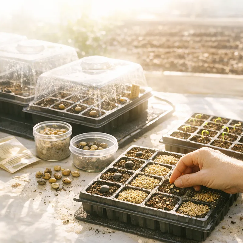 Секреты мощной рассады: от первого ростка до урожайной грядки