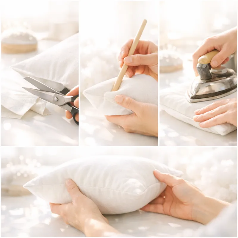 Секреты создания идеальных декоративных подушек и магия незаметного потайного шва