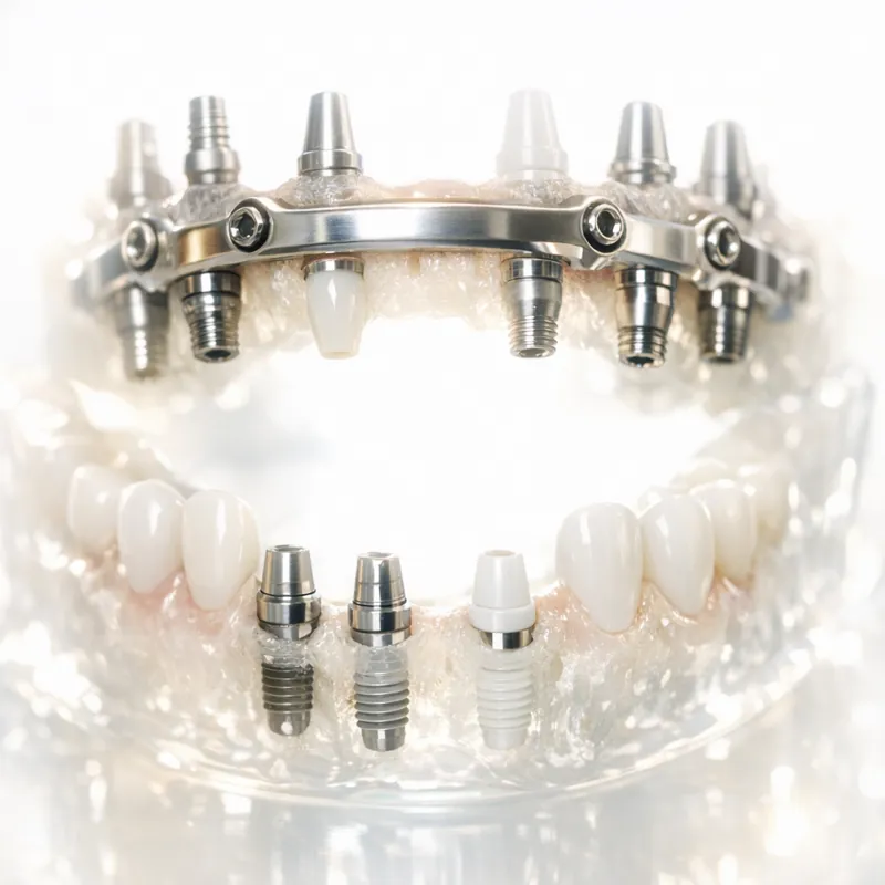 Съемные протезы на имплантах как полная реабилитация улыбки и жевательной функции