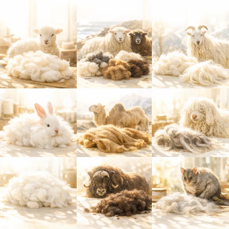 Шерсть, альпака и другие животные волокна: всё что нужно знать перед покупкой