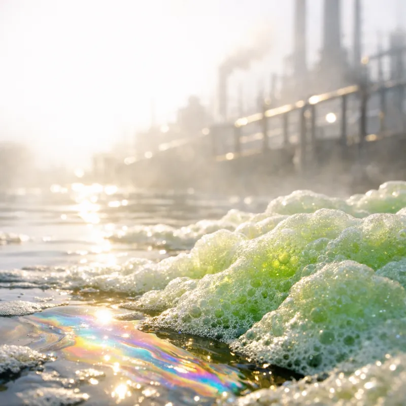 Смертельная эстетика и токсичные тайны водной пены