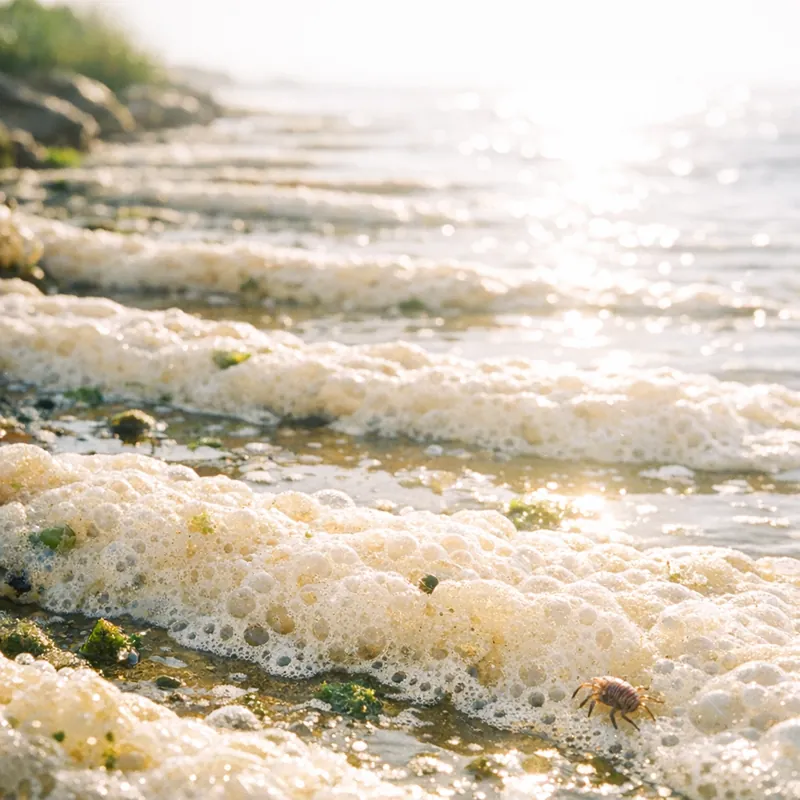 Смертельная эстетика и токсичные тайны водной пены