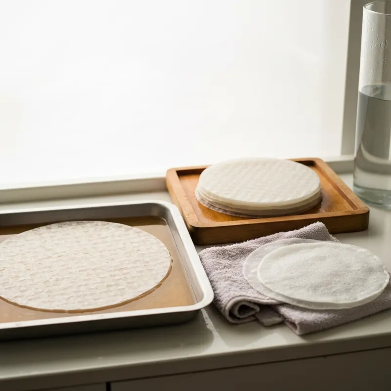 Совершенство в рисовой бумаге: мастер-класс по спринг-роллам