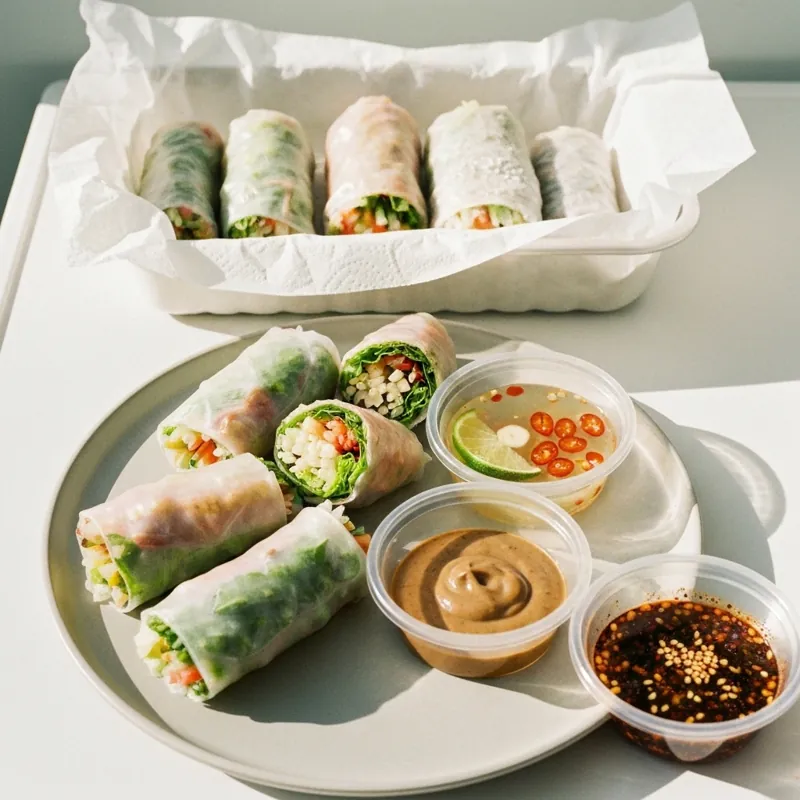 Совершенство в рисовой бумаге: мастер-класс по спринг-роллам