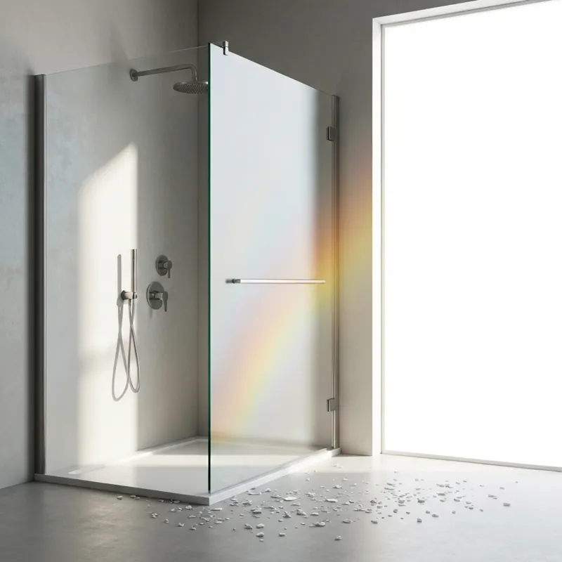 Почему душевые кабины разлетаются вдребезги