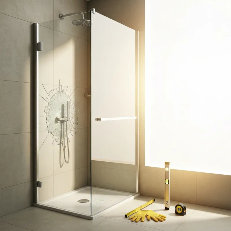 Почему душевые кабины разлетаются вдребезги