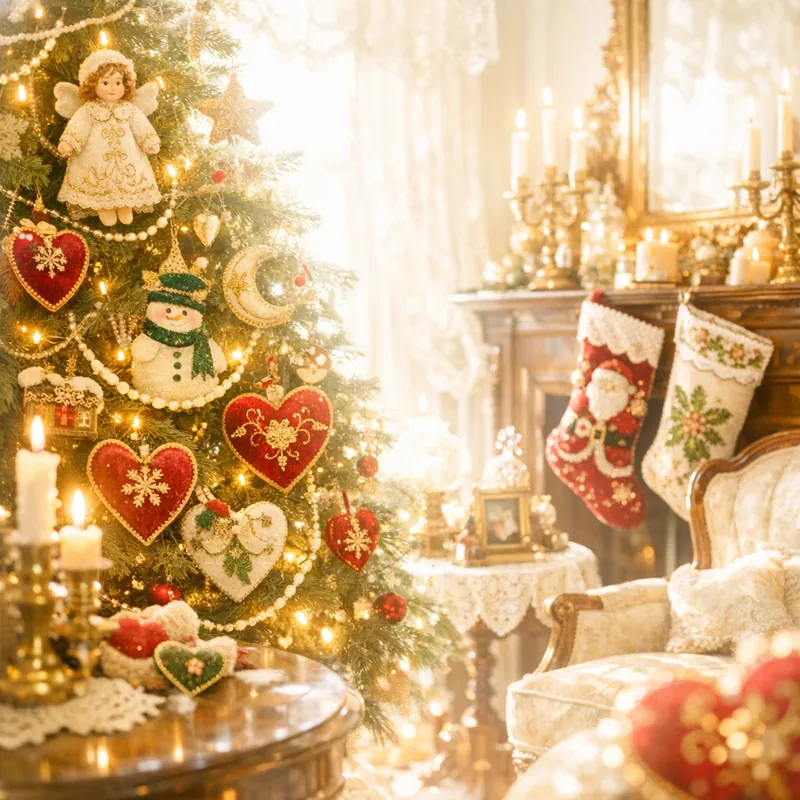 Тайная жизнь стежков: от викторианских елочных игрушек до скрытых посланий