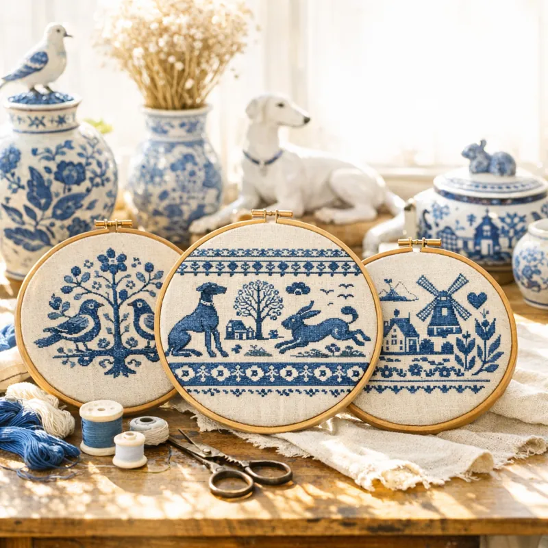 Тайная жизнь стежков: от викторианских елочных игрушек до скрытых посланий