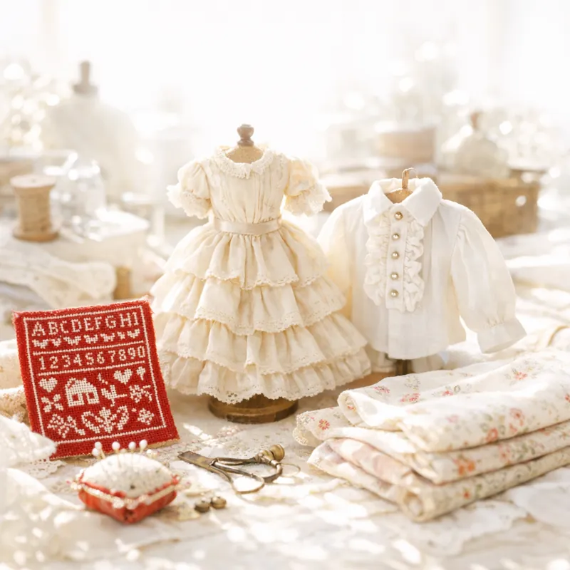 Тайная жизнь стежков: от викторианских елочных игрушек до скрытых посланий