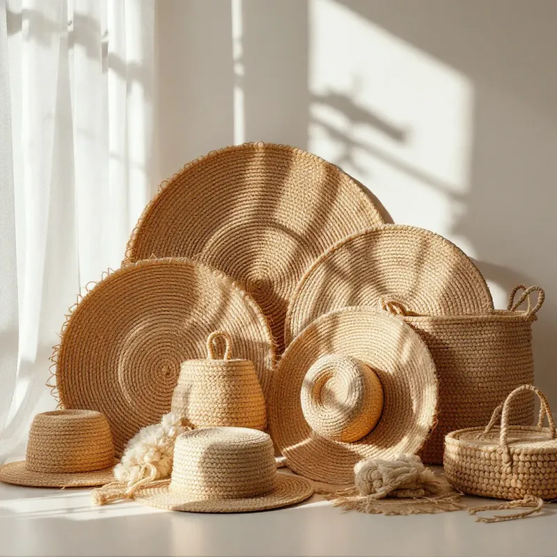 Натуральная рафия: уникальные свойства и тонкости использования