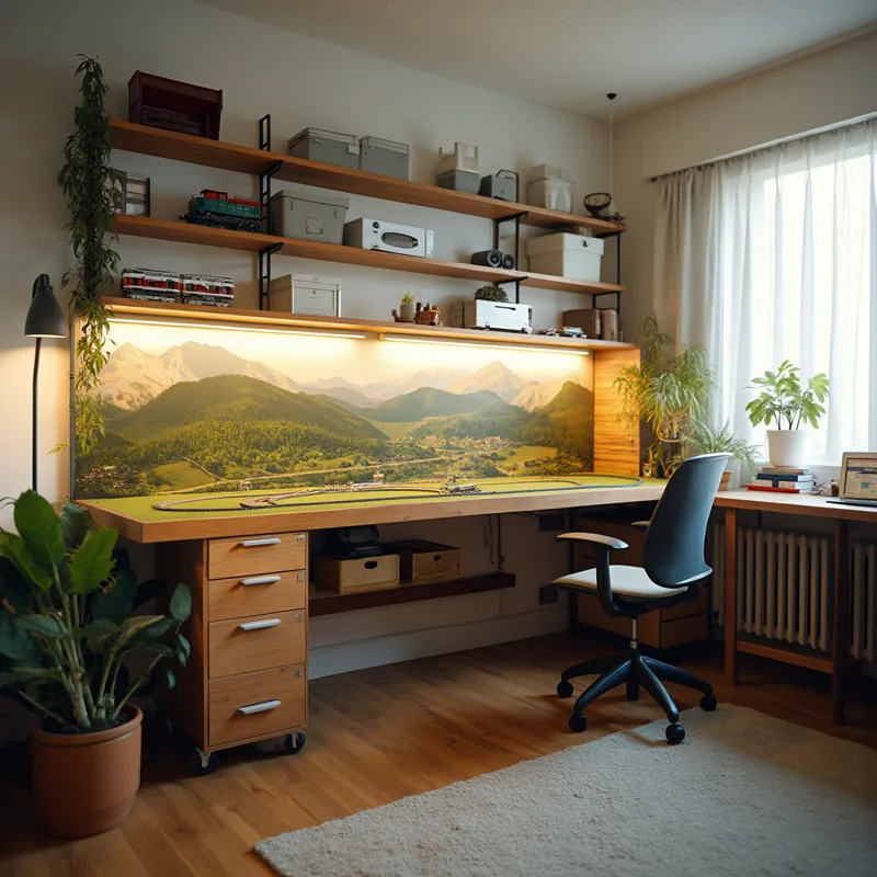 Как хранить коллекции железнодорожных моделей