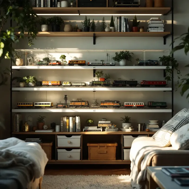 Как хранить коллекции железнодорожных моделей