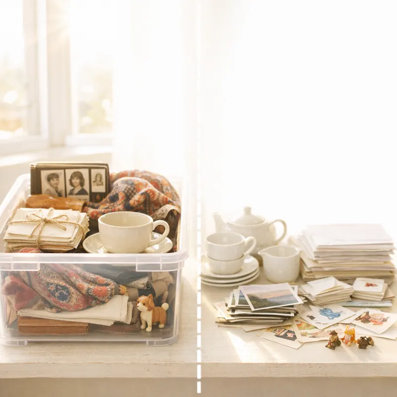 Вещи, которые нельзя выбросить: как разобраться с памятными предметами без боли